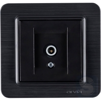 Розетка TV кінцева Arvia Electric Lavin Чорний матовий (21 25 4000 273)